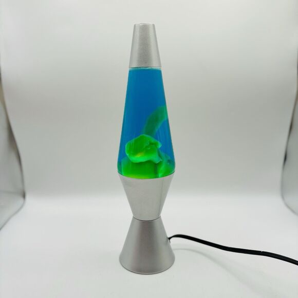 Retro Lava Lamp Motion Light Blue & Green Bedroom Dorm Decor 2009 - Picture 1 of 10